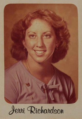 Omicron Chapter Composite Detail, Jerri Richardson, 1978-1979