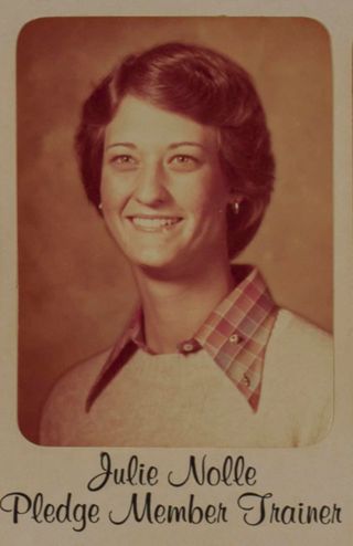 Omicron Chapter Composite Detail, Julie Nolle, 1978-1979