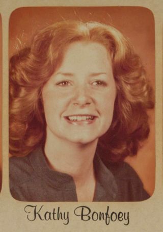 Omicron Chapter Composite Detail, Kathy Bonfoey, 1979-1980