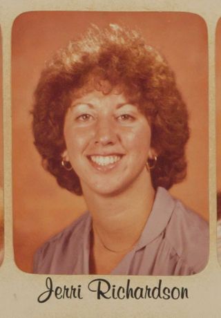 Omicron Chapter Composite Detail, Jerri Richardson, 1979-1980