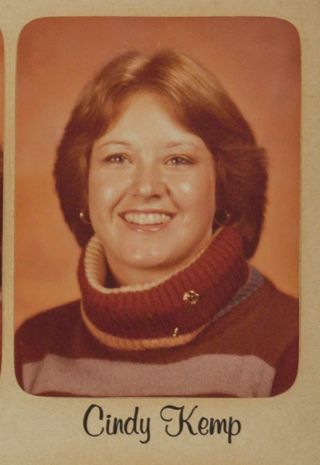 Omicron Chapter Composite Detail, Cindy Kemp, 1979-1980