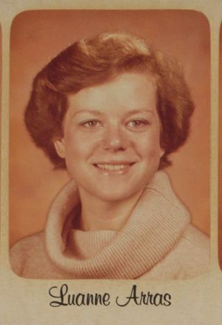 Omicron Chapter Composite Detail, Luanne Arras, 1979-1980