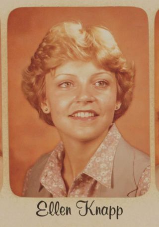 Omicron Chapter Composite Detail, Ellen Knapp, 1979-1980