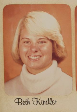 Omicron Chapter Composite Detail, Beth Kindler, 1979-1980