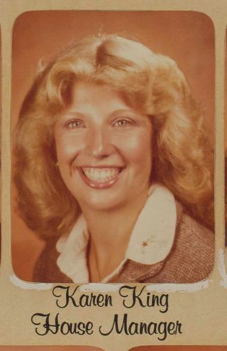 Omicron Chapter Composite Detail, Karen King, 1979-1980