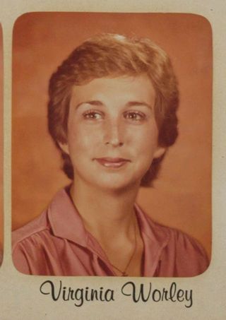 Omicron Chapter Composite Detail, Virginia Worley, 1979-1980