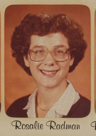 Omicron Chapter Composite Detail, Rosalie Radman, 1979-1980