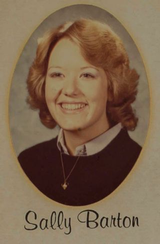 Omicron Chapter Composite Detail, Sally Barton, 1980-1981