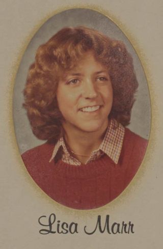 Omicron Chapter Composite Detail, Lisa Marr, 1980-1981