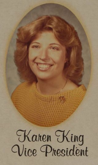 Omicron Chapter Composite Detail, Karen King, 1980-1981