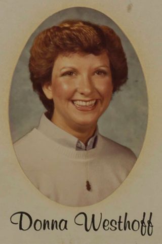 Omicron Chapter Composite Detail, Donna Westhoff, 1980-1981