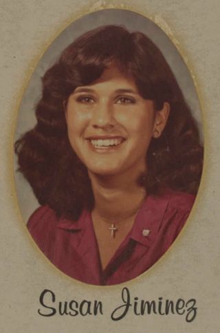 Omicron Chapter Composite Detail, Susan Jiminez, 1980-1981