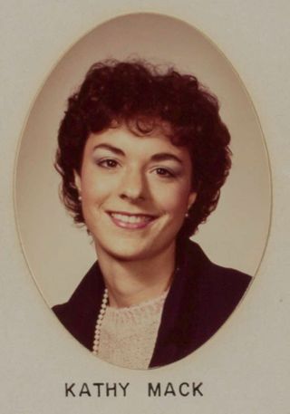 Omicron Chapter Composite Detail, Kathy Mack, 1981-1982