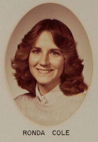 Omicron Chapter Composite Detail, Ronda Cole, 1981-1982