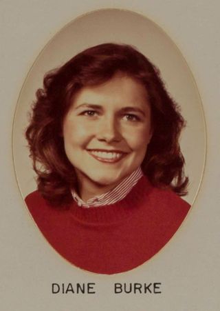 Omicron Chapter Composite Detail, Diane Burke, 1981-1982