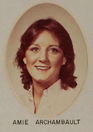 Omicron Chapter Composite Detail, Amie Archambault, 1981-1982