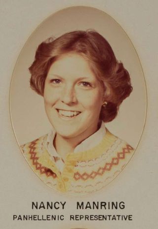 Omicron Chapter Composite Detail, Nancy Manring, 1981-1982