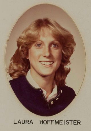 Omicron Chapter Composite Detail, Laura Hoffmeister, 1981-1982