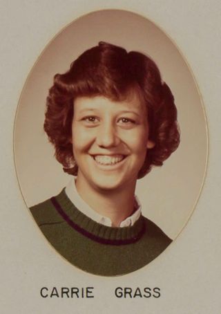 Omicron Chapter Composite Detail, Carrie Grass, 1981-1982