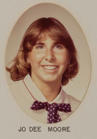 Omicron Chapter Composite Detail, Jo Dee Moore, 1981-1982