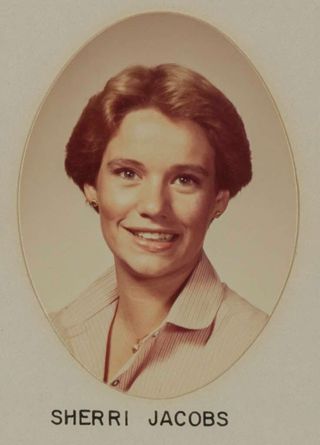 Omicron Chapter Composite Detail, Sherri Jacobs, 1981-1982