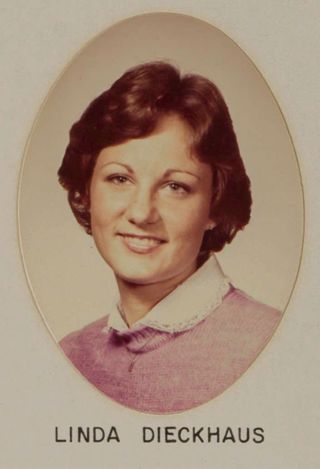 Omicron Chapter Composite Detail, Linda Dieckhaus, 1981-1982