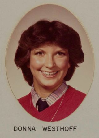 Omicron Chapter Composite Detail, Donna Westhoff, 1981-1982