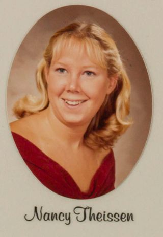 Omicron Chapter Composite Detail, Nancy Theissen, 1982-1983