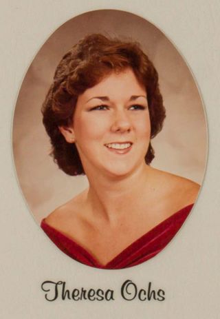Omicron Chapter Composite Detail, Theresa Ochs, 1982-1983