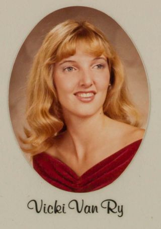 Omicron Chapter Composite Detail, Vicki Van Ry, 1982-1983