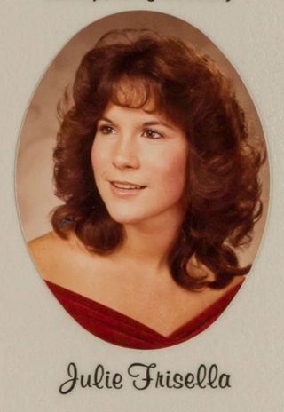 Omicron Chapter Composite Detail, Julie Frisella, 1982-1983