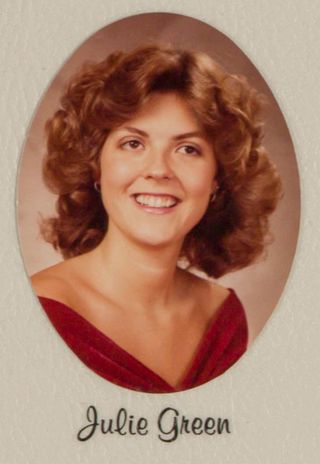 Omicron Chapter Composite Detail, Julie Green, 1982-1983
