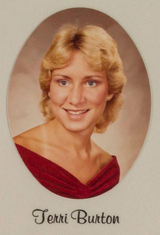 Omicron Chapter Composite Detail, Terri Burton, 1982-1983
