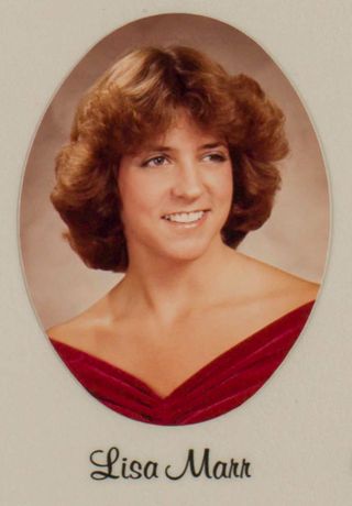 Omicron Chapter Composite Detail, Lisa Marr, 1982-1983
