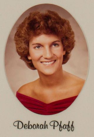 Omicron Chapter Composite Detail, Deborah Pfaff, 1982-1983