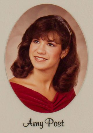 Omicron Chapter Composite Detail, Amy Post, 1982-1983