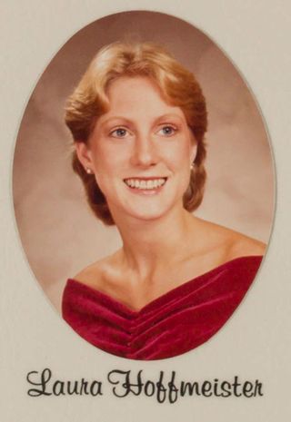 Omicron Chapter Composite Detail, Laura Hoffmeister, 1982-1983