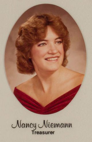 Omicron Chapter Composite Detail, Nancy Niemann, 1982-1983