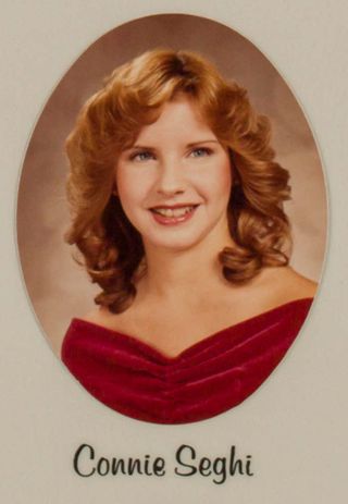 Omicron Chapter Composite Detail, Connie Seghi, 1982-1983