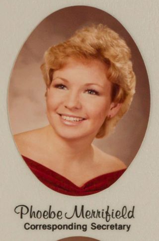 Omicron Chapter Composite Detail, Phoebe Merrifield, 1982-1983