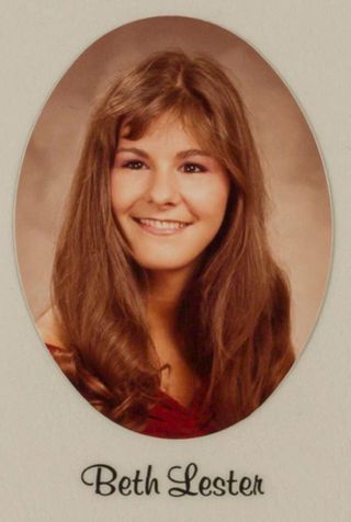 Omicron Chapter Composite Detail, Beth Lester, 1982-1983
