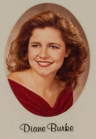 Omicron Chapter Composite Detail, Diane Burke, 1982-1983