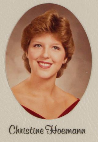 Omicron Chapter Composite Detail, Christine Hoemann, 1982-1983