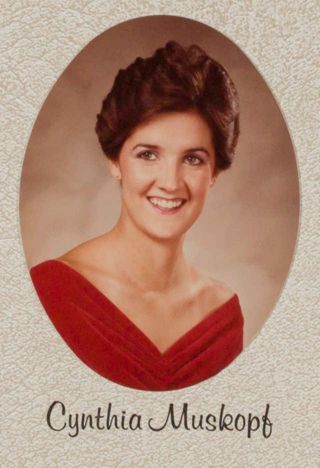 Omicron Chapter Composite Detail, Cynthia Muskopf, 1983-1984