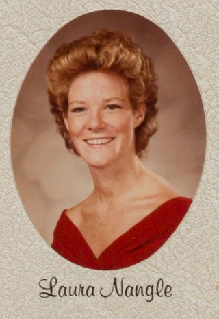 Omicron Chapter Composite Detail, Laura Nangle, 1983-1984