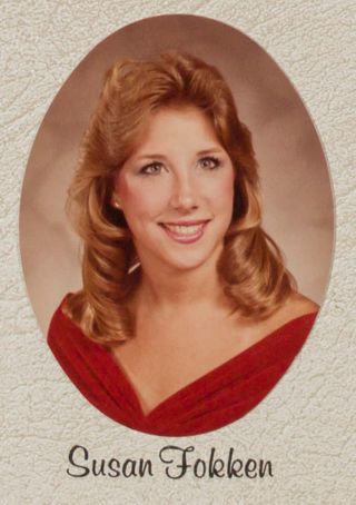 Omicron Chapter Composite Detail, Susan Fokken, 1983-1984