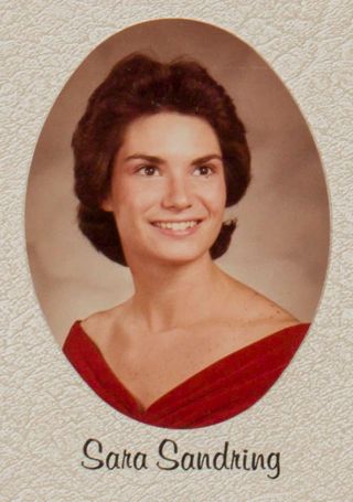 Omicron Chapter Composite Detail, Sara Sandring, 1983-1984