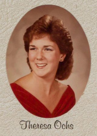 Omicron Chapter Composite Detail, Theresa Ochs, 1983-1984