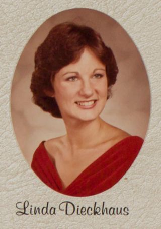 Omicron Chapter Composite Detail, Linda Dieckhaus, 1983-1984