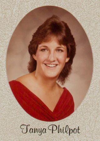 Omicron Chapter Composite Detail, Tanya Philpot, 1983-1984